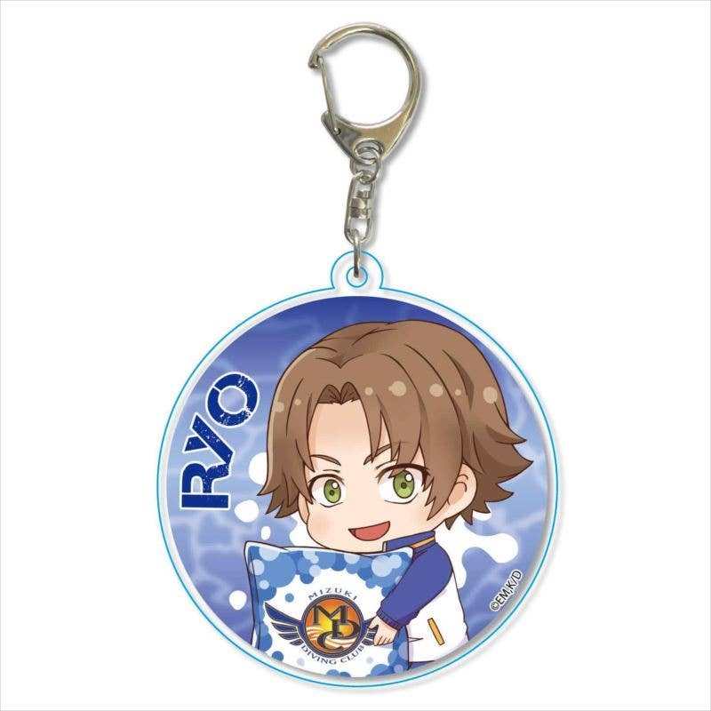 Dive!! GyuGyutto Choi Big Acrylic Keychain / Ryo Ohiro