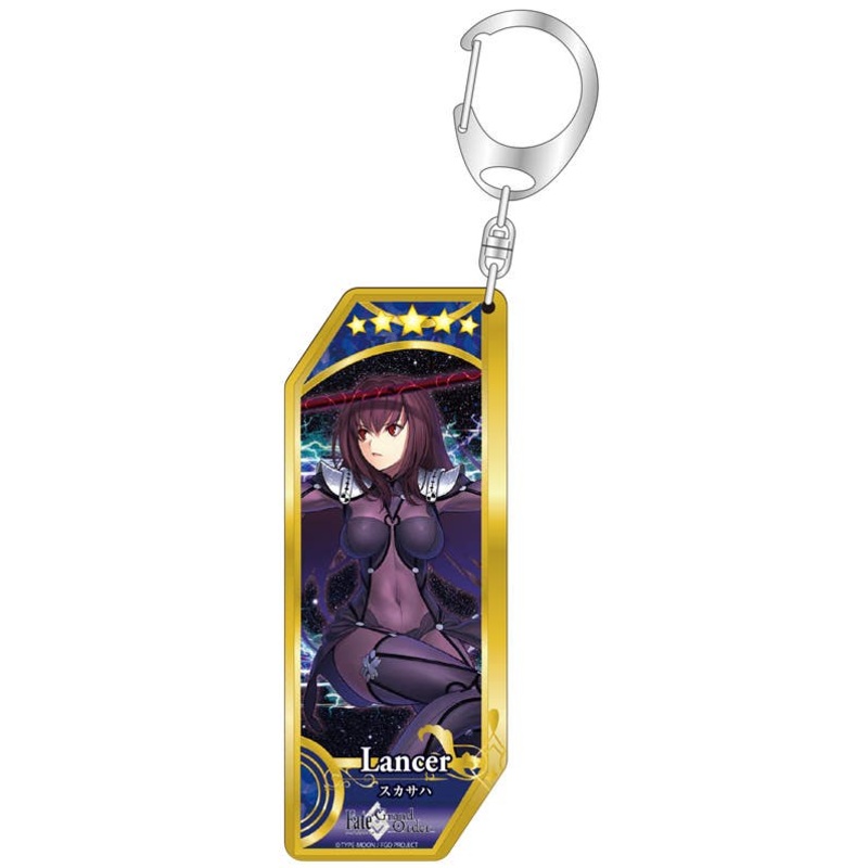 Fate/Grand Order: Servant Keychain 13 Lancer:Scathach