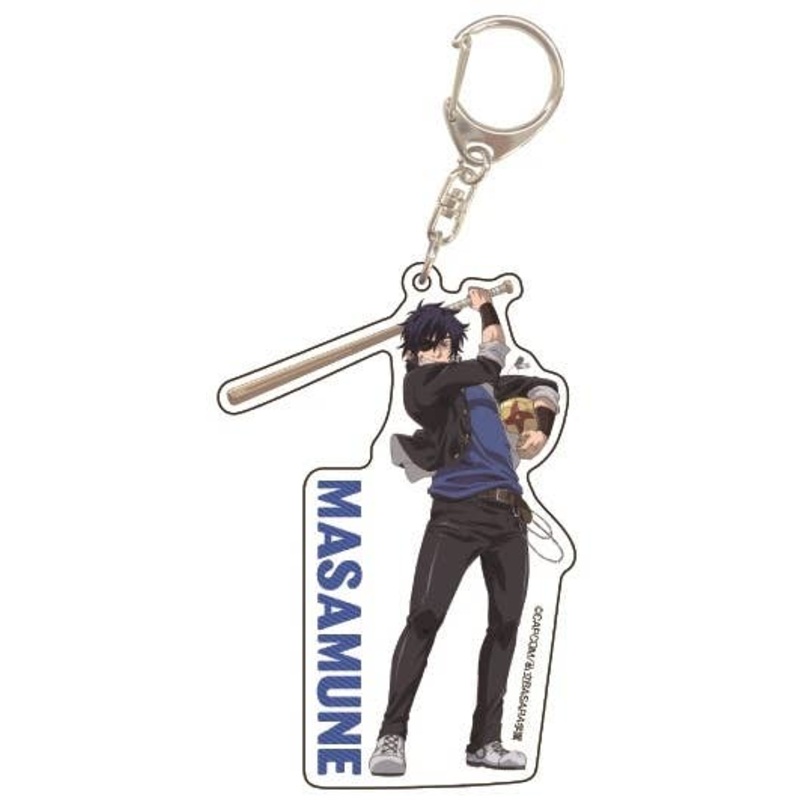 Gakuen Basara: Whole Body Acrylic Keychain 1. Masamune Date