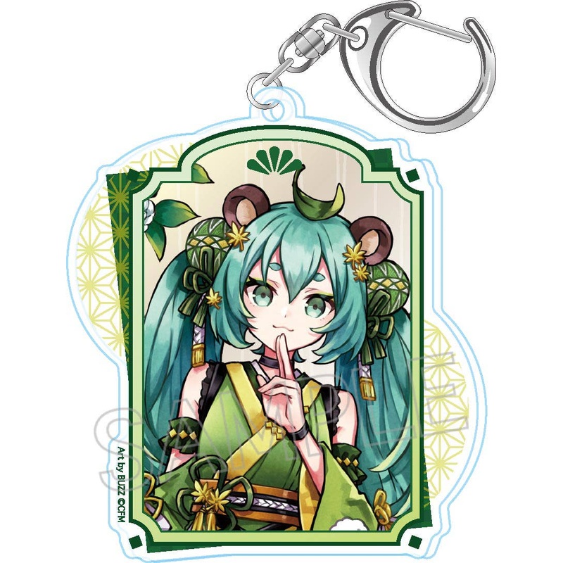 Hatsune Miku: Hyakki Yagyo Acrylic Keychain Bake-danuki
