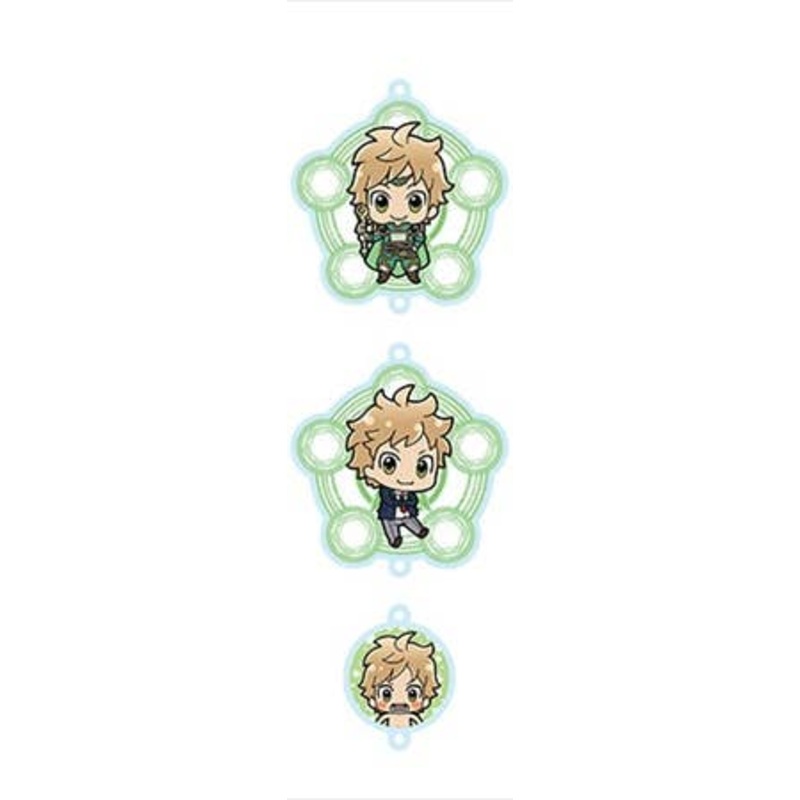 Mahou x Shounen x Days!!!!!  Omoteura Acrylic Keyhjolder With Ureshi Hazukashi Mini Charm Hikaru