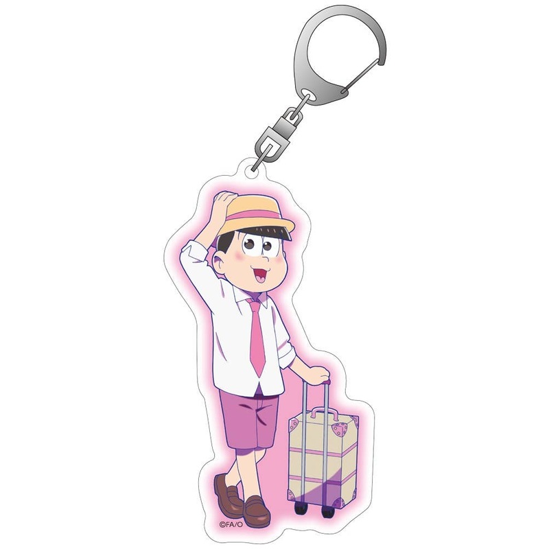 Osomatsu-san: Acrylic Keychain Traveling Pattern Todomatsu