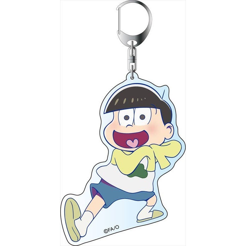 Osomatsu-san Big Keychain Jyushimatsu Deformed Ver.