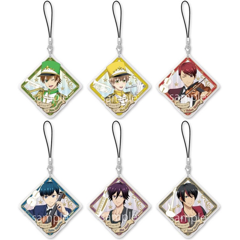 Star-Myu Acrylic Strap Collection -Music Festa- 1Box 6pcs