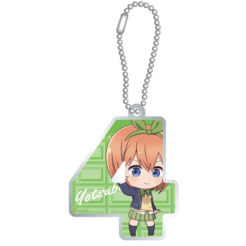 The Quintessential Quintuplets: Quintuplet Acrylic Keychain Yotsuba