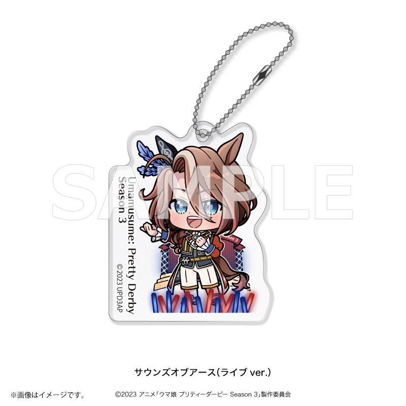 TV Anime Uma Musume Pretty Derby Series Season 3 : Anipop Acrylic Block Keychain  Sounds of Earth (Live ver.)