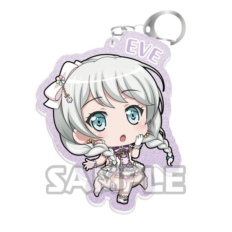 BanG Dream! Girls Band Party! Kiratto Acrylic Keychain Eve Wakamiya (Pastel Palettes)