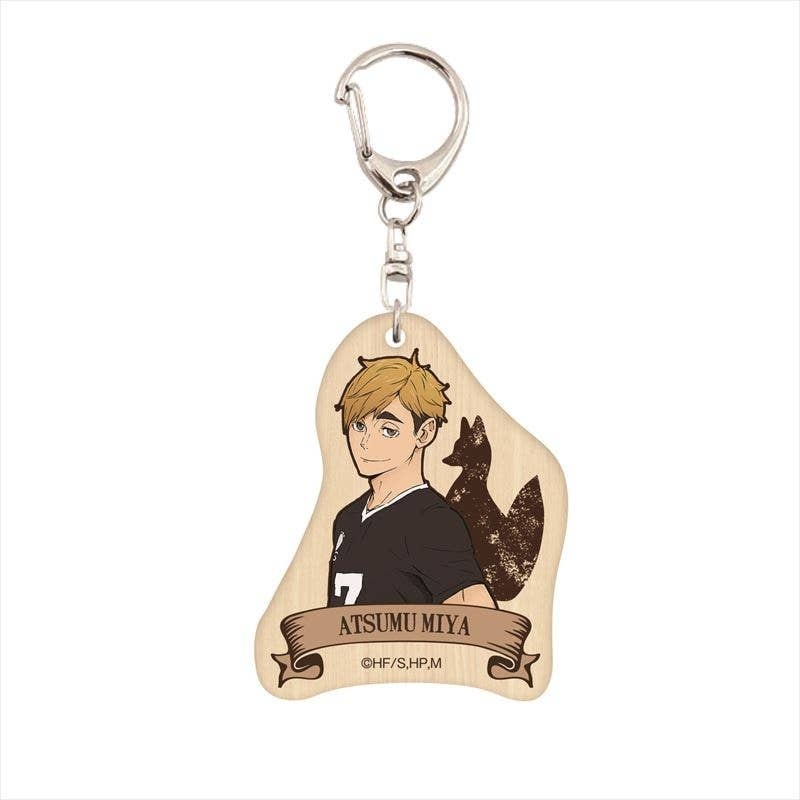 Haikyuu!!: Wooden Key Chain Miya Atsumu