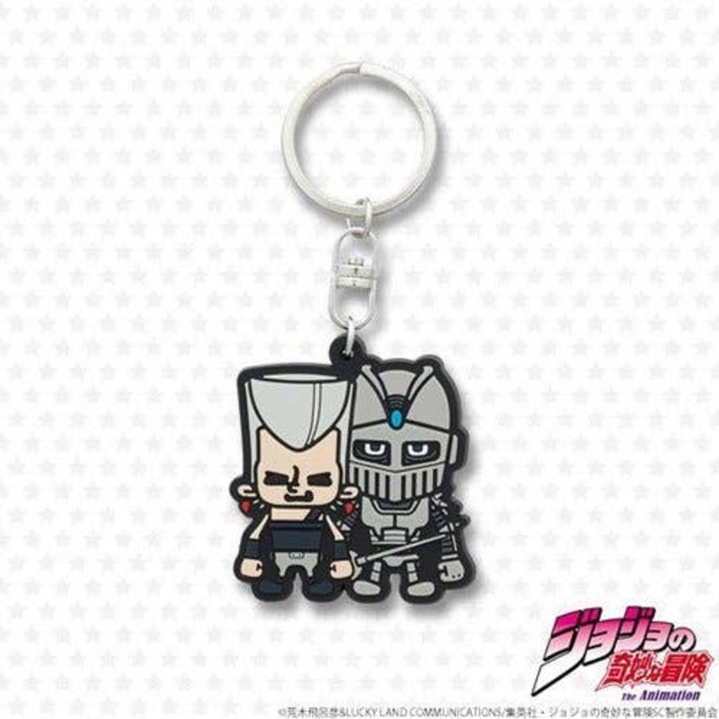 Jojo's Bizarre Adventure Pansonworks Rubber Charm Polnareff
