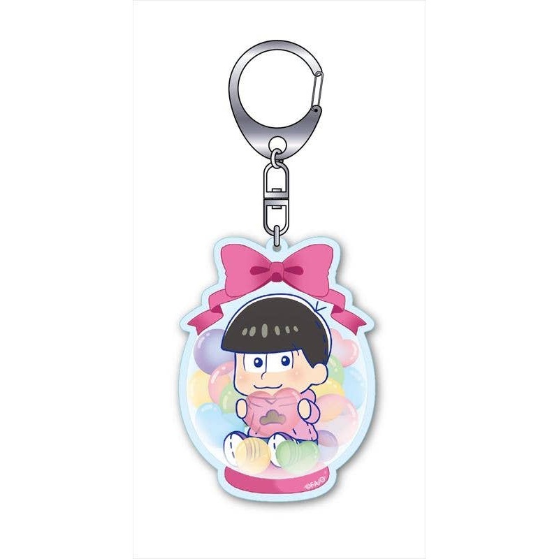 Pulish Osomatsu-San Acrylic Keyholder Gift Balloon Ver. Todomatsu