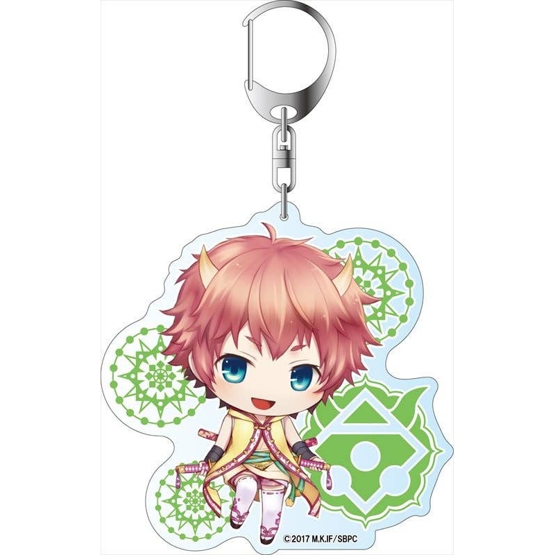 Sengoku Night Blood: Big Keychain Terumoto Mori