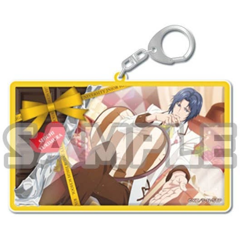 The New Prince of Tennis Rising Beat Valentine Acrylic Keychain Seiichi Yukimura