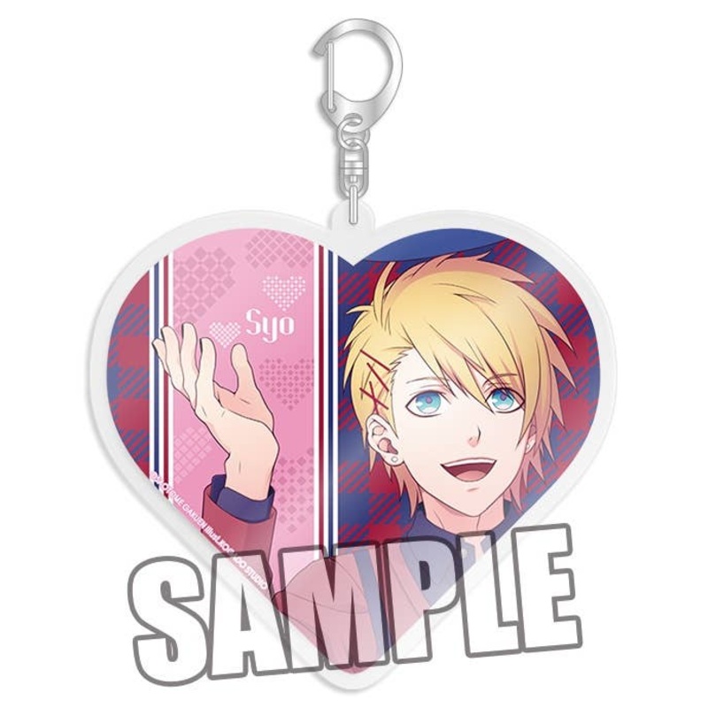 Utano Prince Sama Acrylic Key Holder Heart Ver. Syo Kurusu