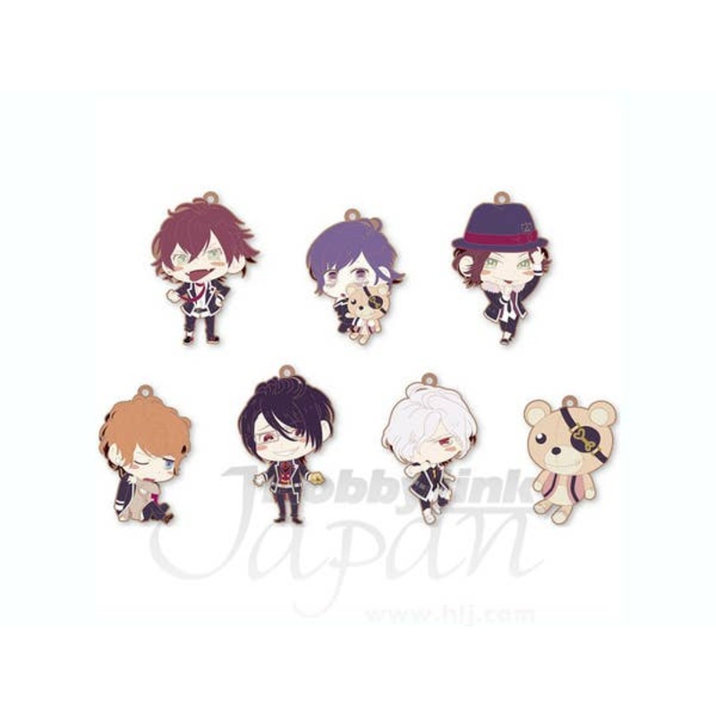 Diabolik Lovers Trading Rubber Strap 1Box 8pcs