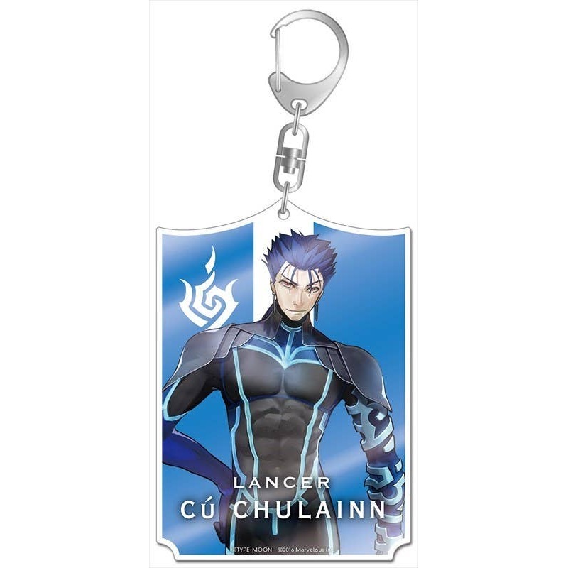 Fate/Extella Big Acrylic Keychain Cu Chulainn