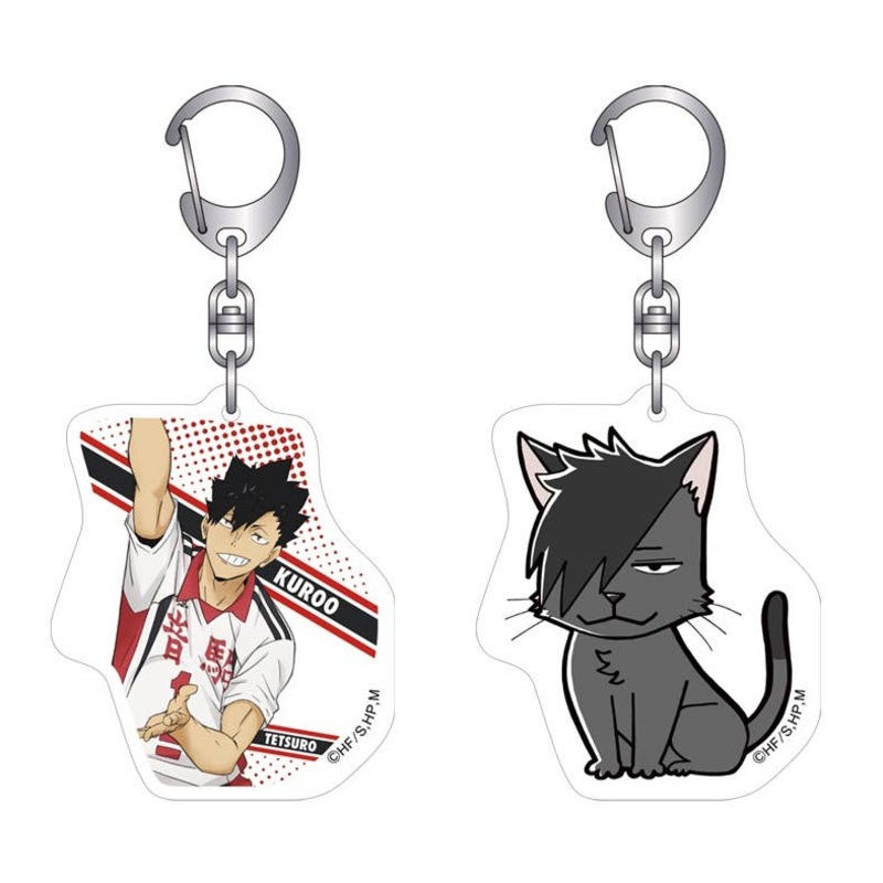 Haikyu!! TO THE TOP: Changing Acrylic Keychain / Tetsuro Kuroo