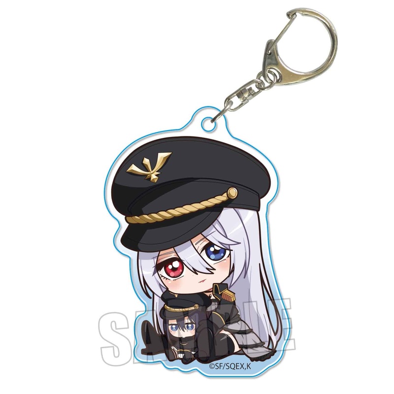 My Dress-Up Darling: Gyugyutto Acrylic Keychain Marin (Black Lobelia)
