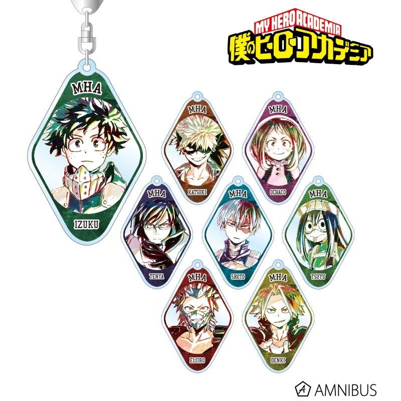My Hero Academia: Trading Ani-Art Acrylic Keychain 1Box 8pcs