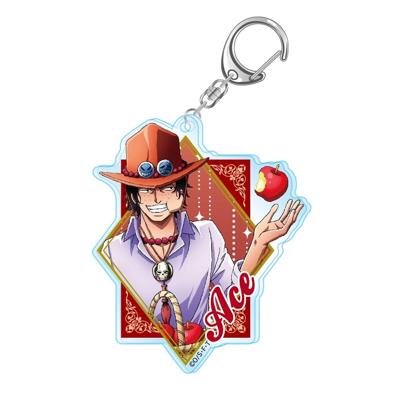 One Piece: Break Time Acrylic Keychain Ace