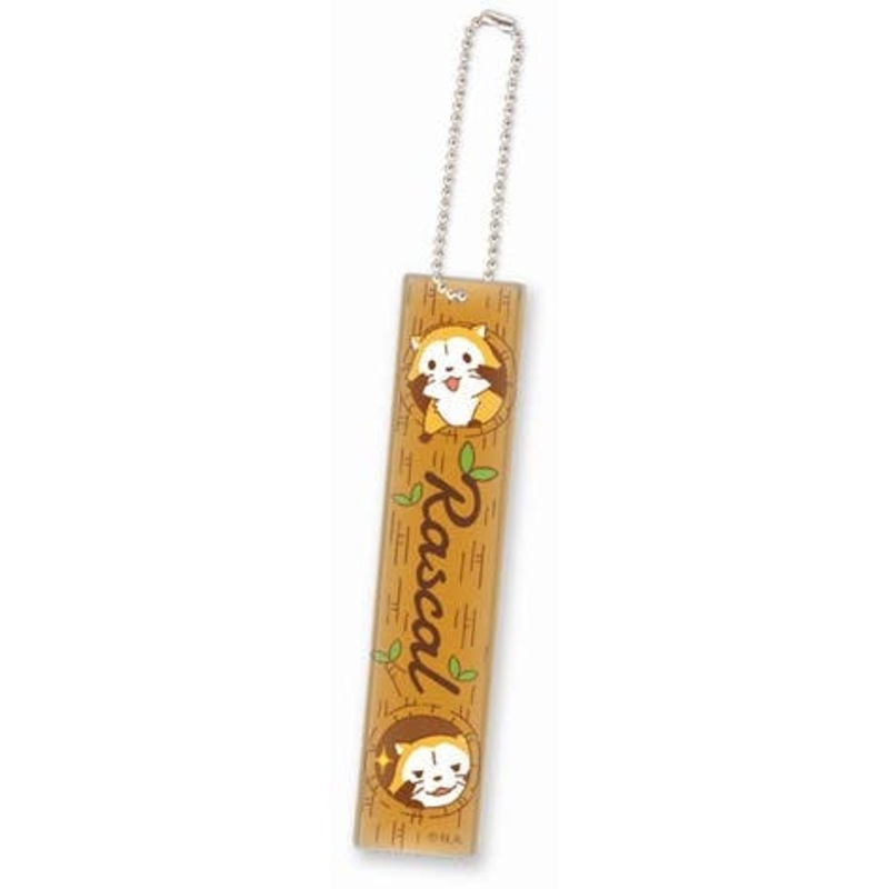 Petit World Masterpiece Theater Big Stick Keyholder Rascal the Raccoon 01 Rascal