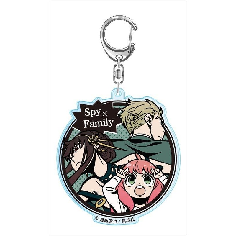 Spy x Family: Paper-Cutting Series Acrylic Key Chain Forger Family