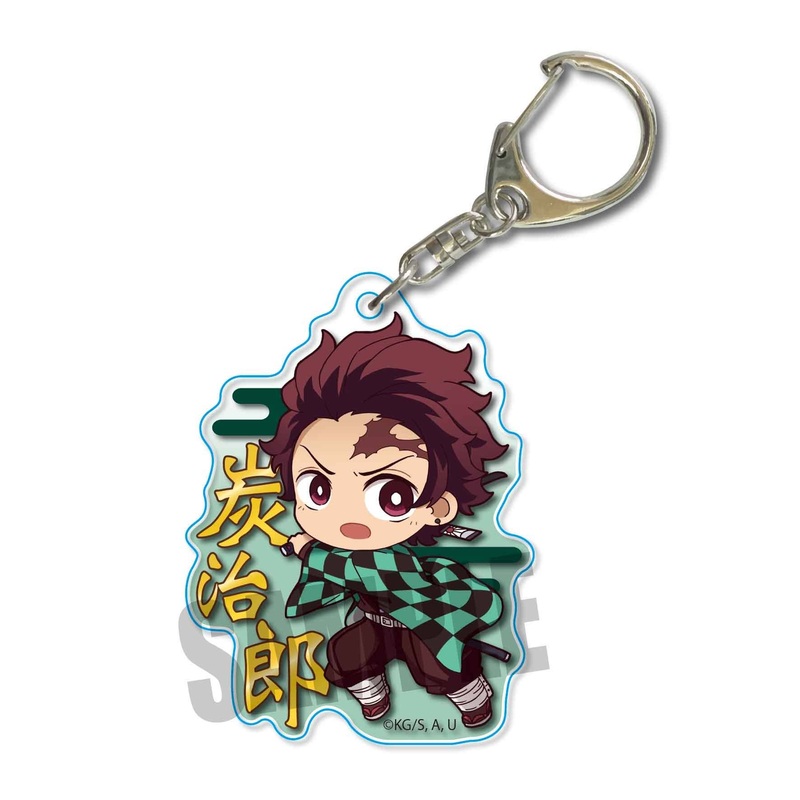 Tekutoko Acrylic Keychain Vol.4 Demon Slayer: Kimetsu no Yaiba: Tanjiro Kamado (Battle)