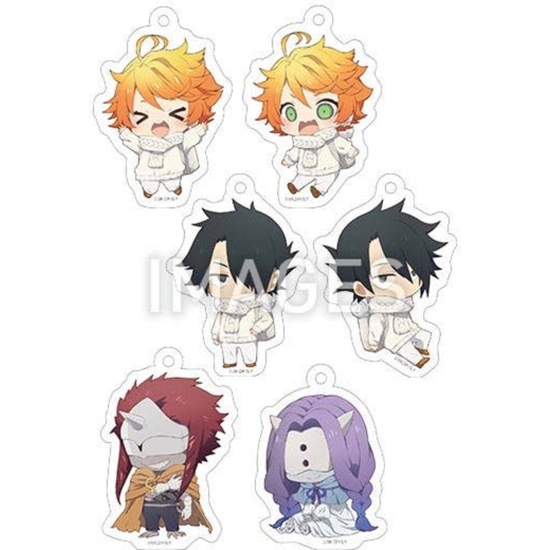 The Promised Neverland: Acrylic Keychain 1Box (6pcs)