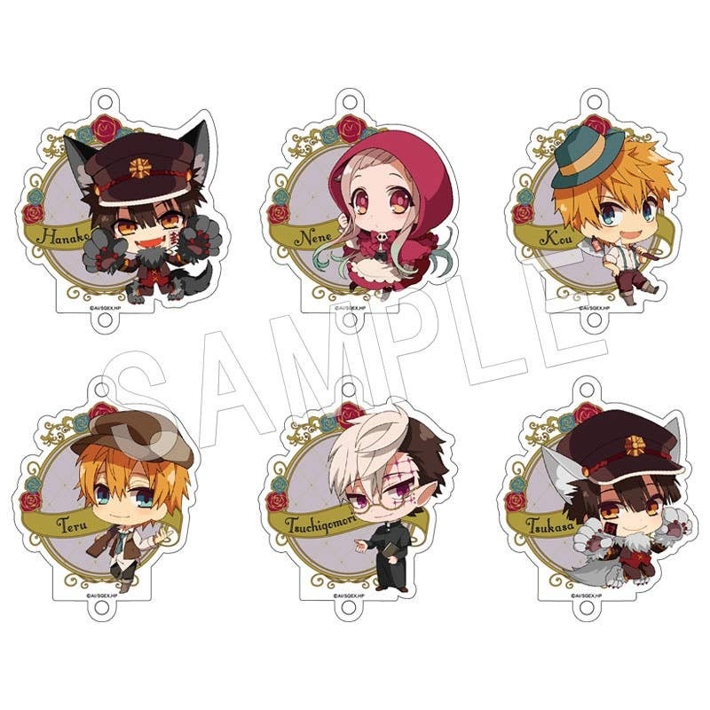 Toilet-Bound Hanako-kun: Fortune Acrylic Connect Charm 1Box 6pcs