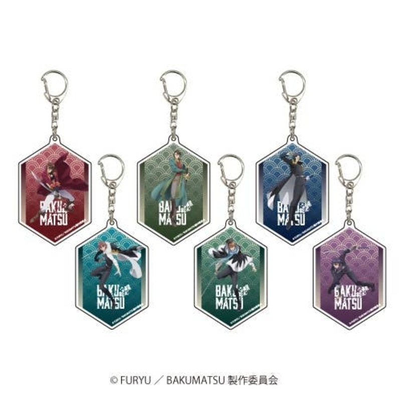 TV Anime Bakumatsu Crisis: Acrylic Keychain Vol.01: 1Box 6pcs