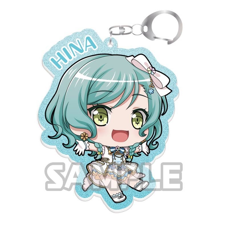 BanG Dream! Girls Band Party! Kiratto Acrylic Keychain Hina Hikawa (Pastel Palettes)