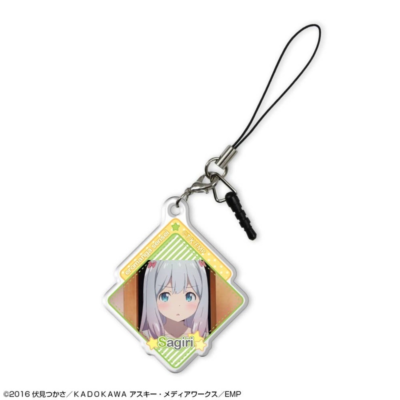 Eromanga Sensei Acrylic Earphone Jack Accessory Design 03 (Sagiri Izumi : C)