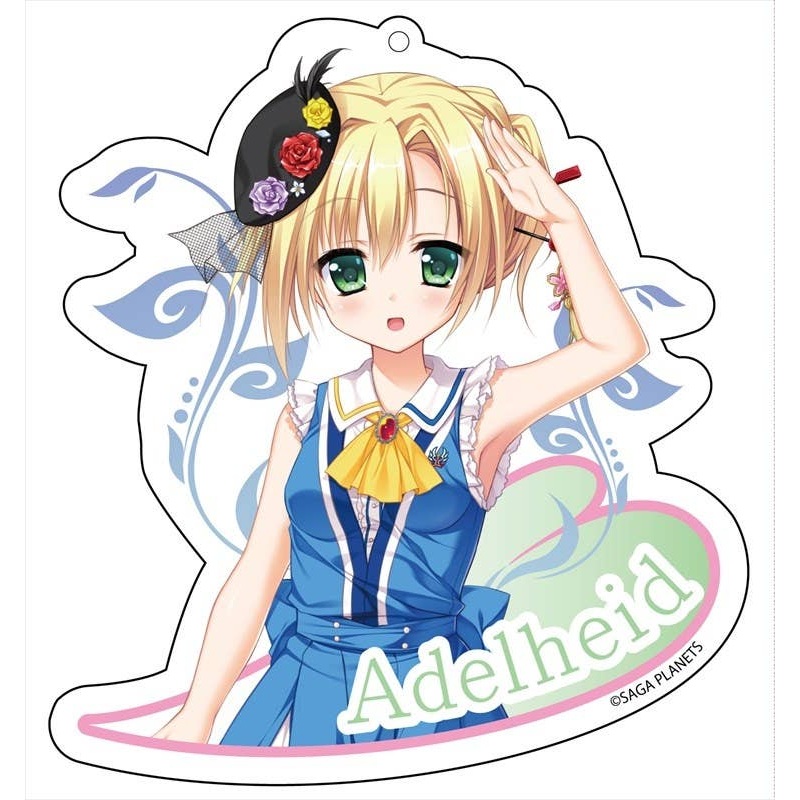 Floral Flowlove: Acrylic Keychain Adelheid von Bergstrasse