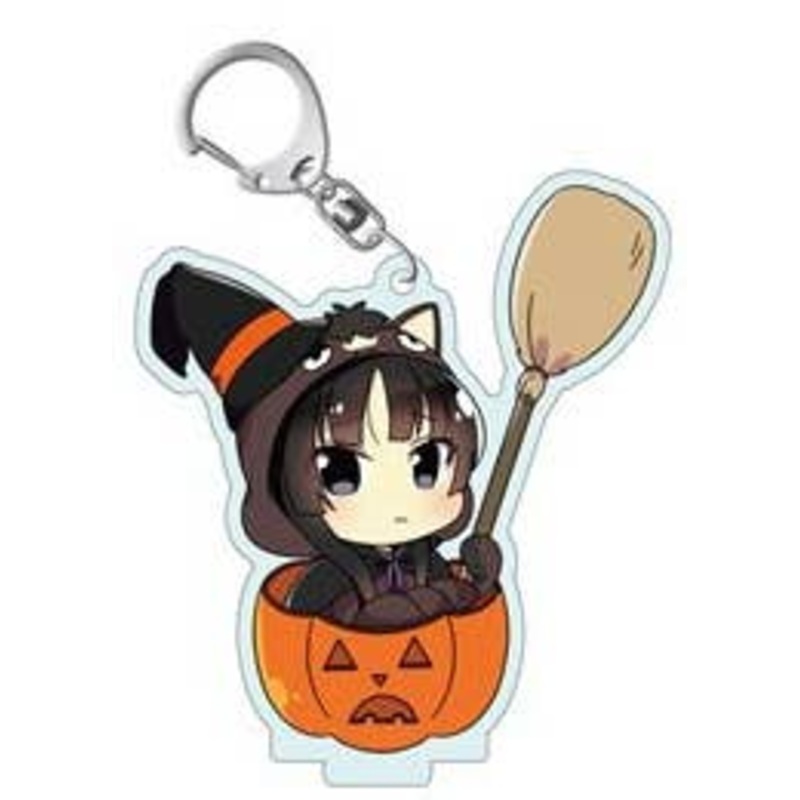K-On!: Animarukko Acrylic Keychain: Mio Halloween Ver.