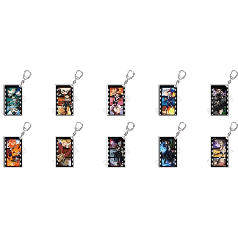 My Hero Academia: Film Keychain 1Box 10pcs