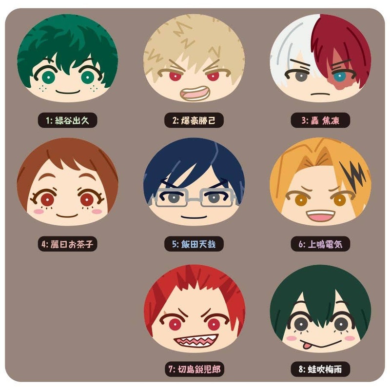 My Hero Academia: Omanju Nigi Nigi Mascot: 1Box (8pcs)