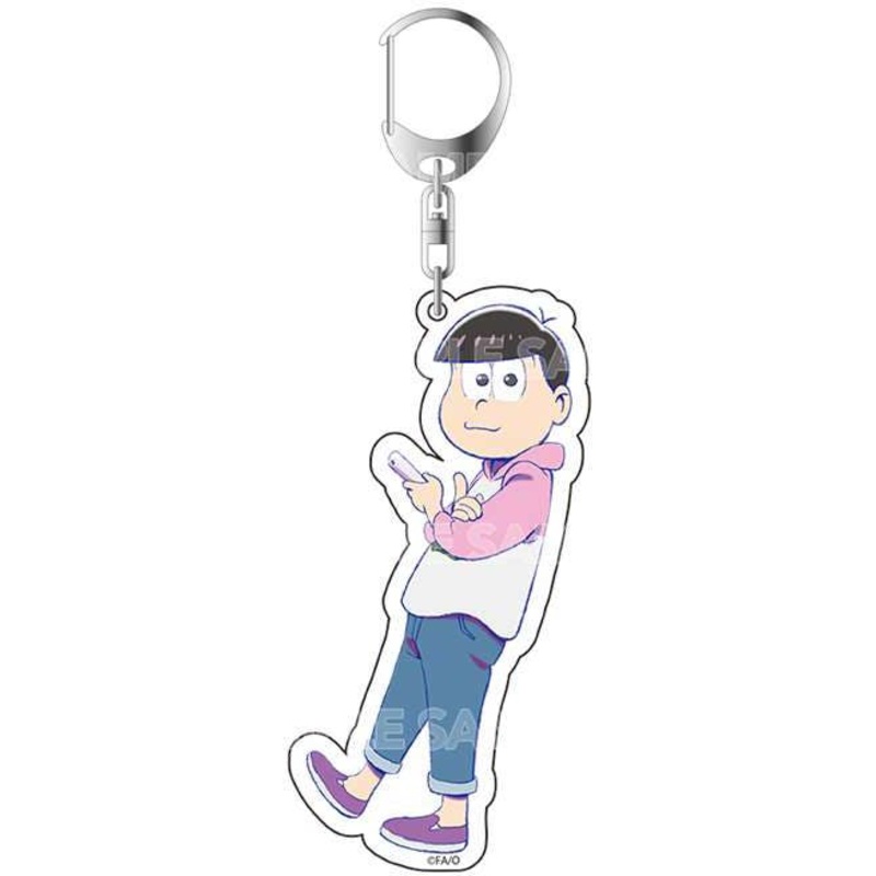 Osomatsu-san: Acrylic Keychain Raglan vol.1 Todomatsu