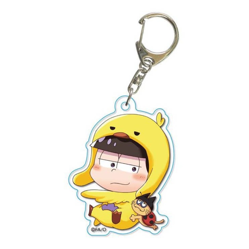 Pukasshu Acrylic Keychain Osomatsu-san: Piyomatsu Ver. Ichimatsu
