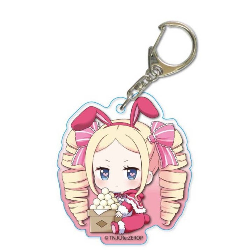 Re:Zero - Starting Life in Another World GyuGyutto Acrylic Keychain Viewing the Moon Ver.: Beatrice