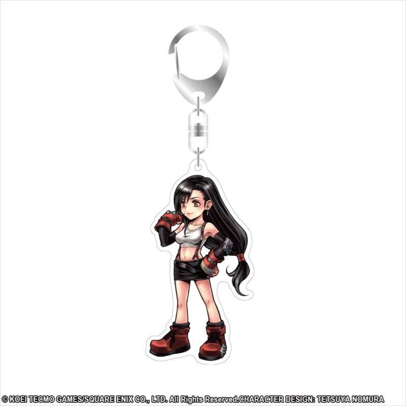 Dissidia Final Fantasy: Acrylic Keychain Tifa