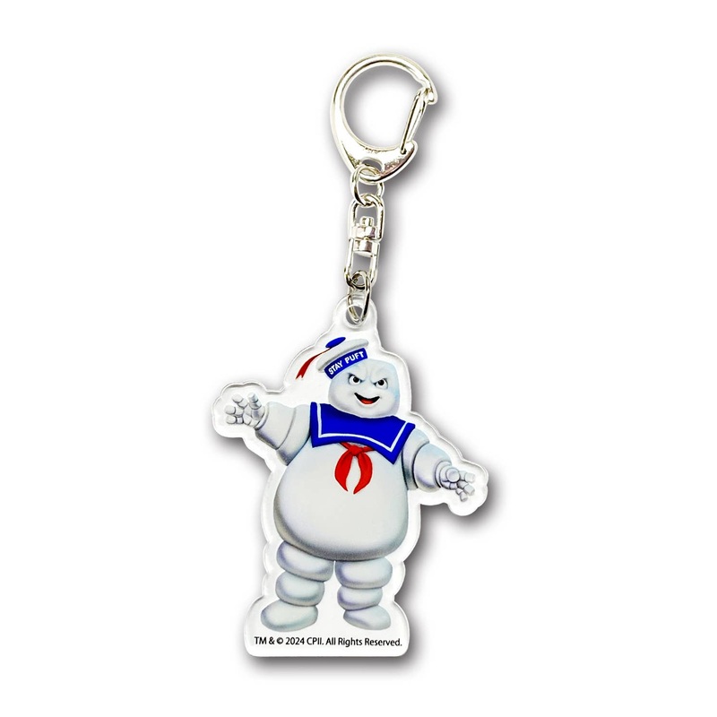 Ghostbusters STAY PUFT Acrylic Key Chain Angry Face ver.