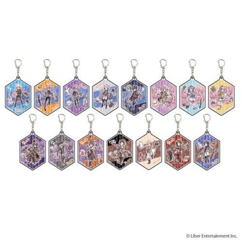 I-chu Etoile Stage: Acrylic Keychain Vol.02: (GraffArt) 1Box (15pcs)