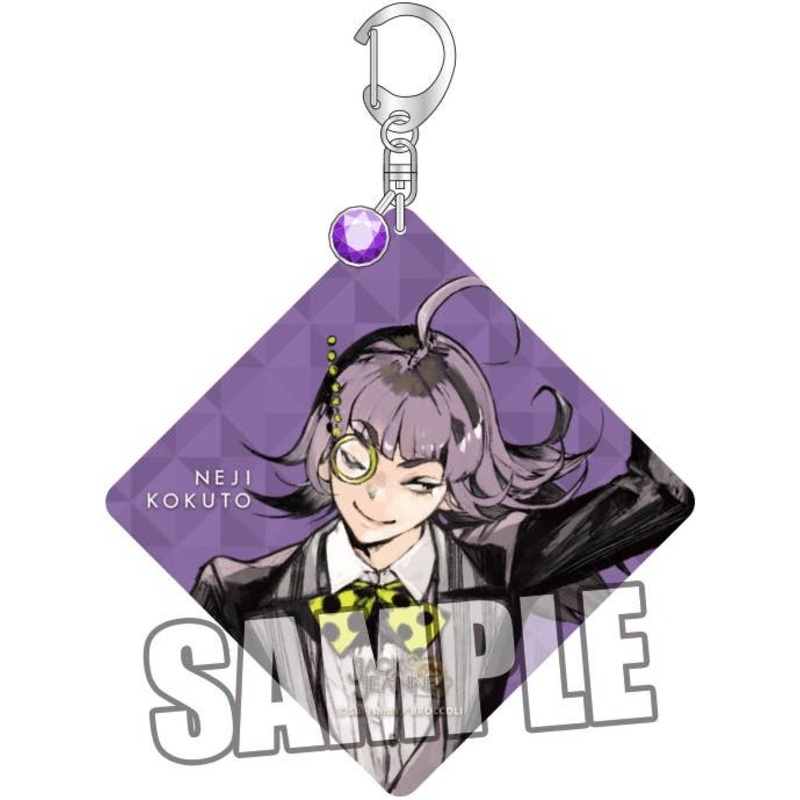 Jack Jeanne: Acrylic Keychain With Stone (Neji Kokuto)