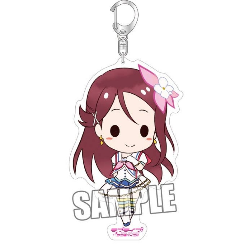 Love Live! Sunshine!! Big Acrylic Keychain Riko Sakurauchi