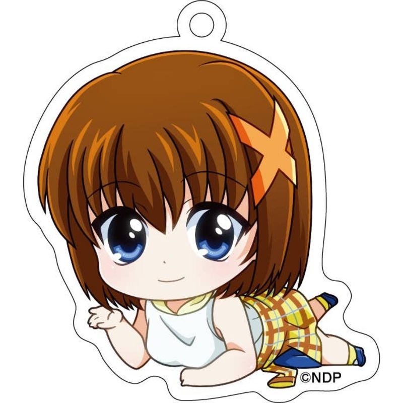 Magical Girl Lyrical Nanoha Detonation: Gororin Acrylic Keychain 3 Hayate Yagami