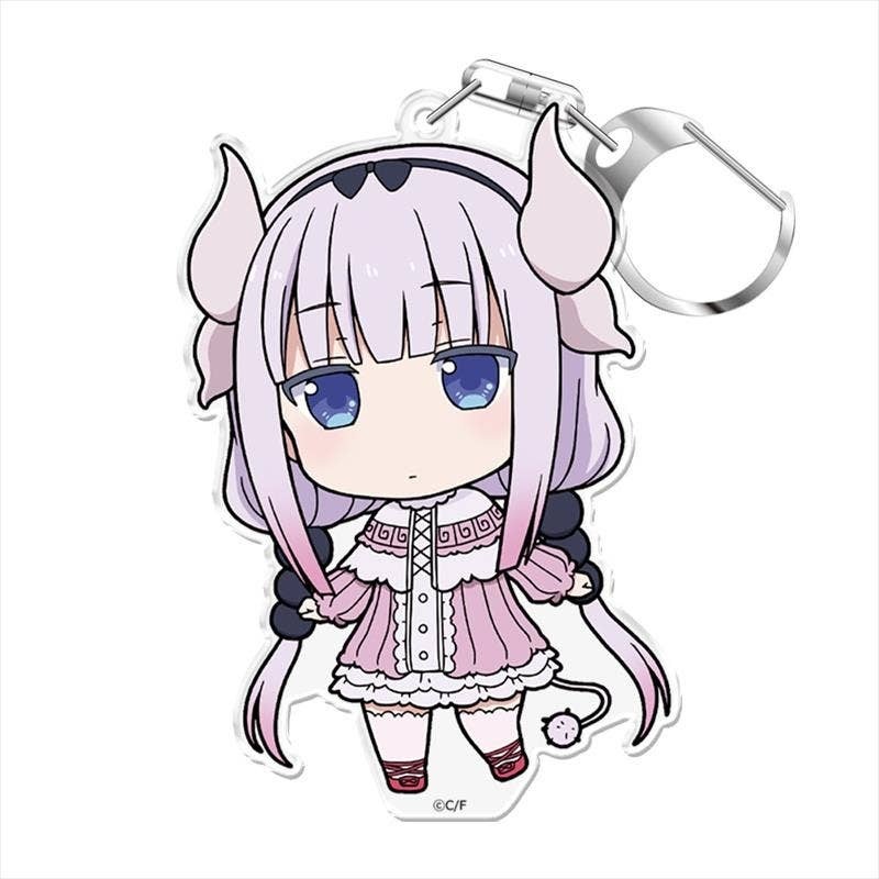 Miss Kobayashi's Dragon Maid: Punikore! Keychain (With Stand) Kanna