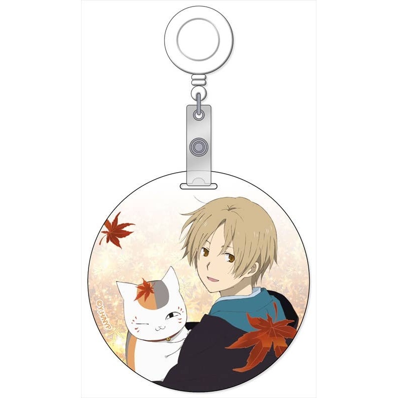 Natsume Yuujin Chou Circle Pass Case (Natsume & Nyanko Sensei)