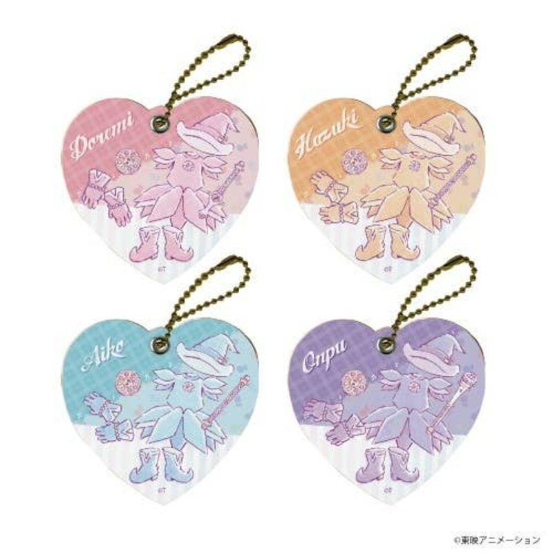 Ojamajo Doremi: Chara Leather Charm Vol.01: (GraffArt) 1Box 4pcs