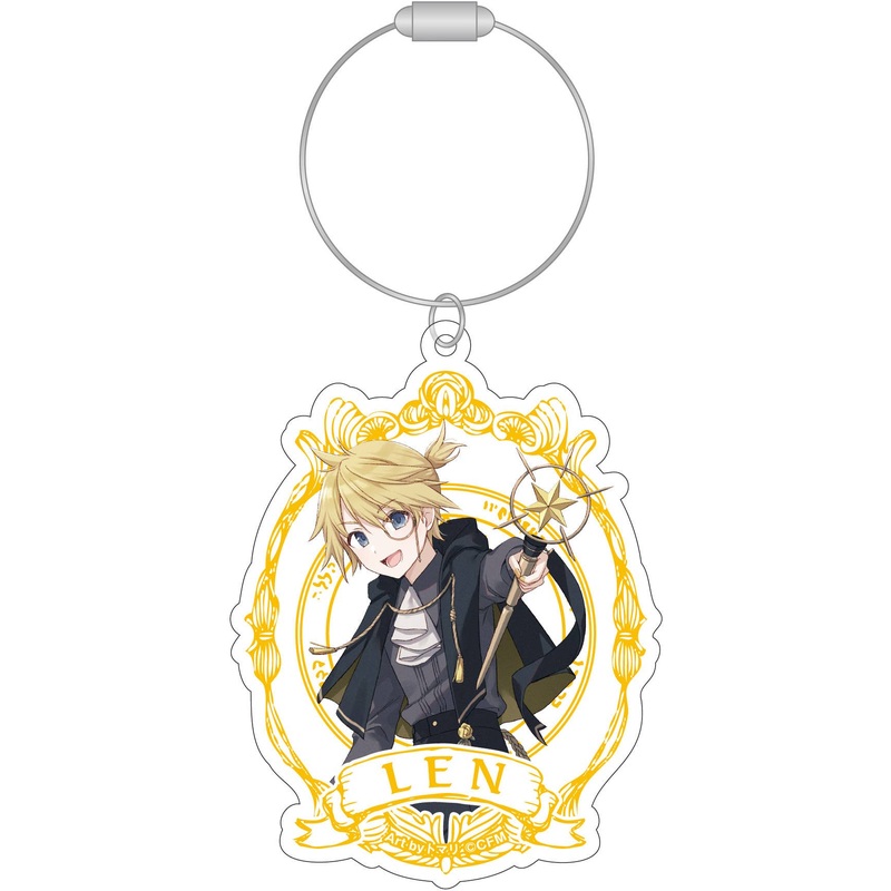 Hatsune Miku Series: Wire Acrylic Keychain / Wizard C Kagamine Len