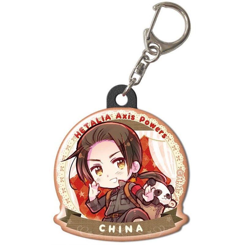 Hetalia: Axis Powers Pukutto Keychain Ver.3 Design 08 (China)