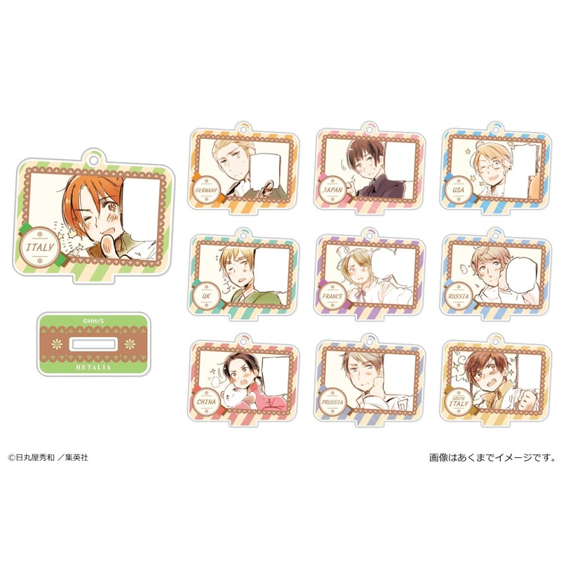 Hetalia World Stars: Trading Sukesuta 1Box 10pcs